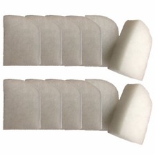 12 Compatible Polishing Filter Pads Suitable For Fluval 305 306 307 405 406 407