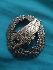 Post WW2 German Fallschirmjäg badge Bundeswehr paratrooper without flag airborne