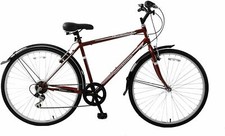Men's Professional Metropolitan 700c 22" Frame Hybrid Trekking Bike Bicycle