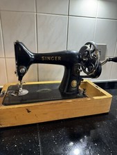 1960 VINTAGE SINGER 99K SEWING MACHINE HAND CRANK SPARES OR REPAIRS