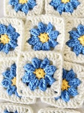 New 10 Handmade Crochet Granny