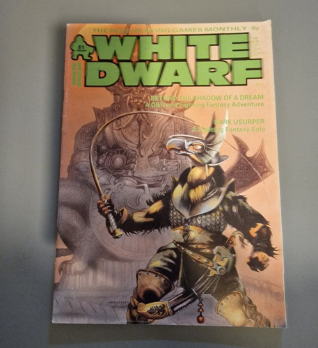 White dwarf magazine - dwarf, issue