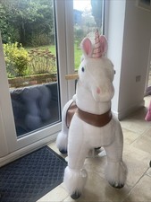 PonyCycle Unicorn White Horse