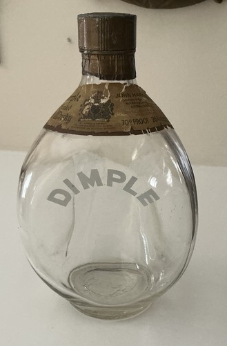 Vintage john haig dimple - john,