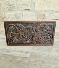 Antique early carved - early, dragon
