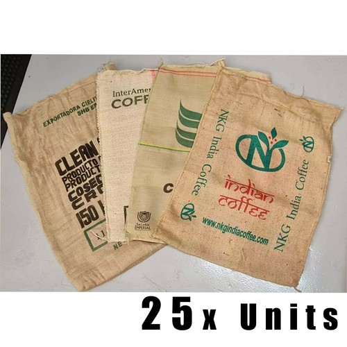 Empty jute coffee - empty,