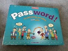 PASSWORD! BOARD GAME By Parker games (MISSING BUZZER) 