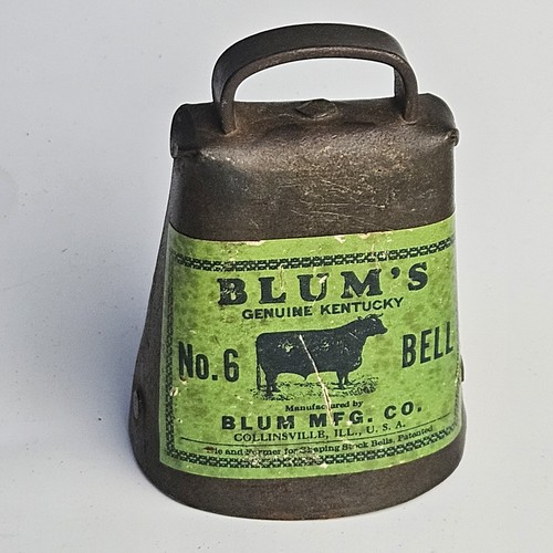 Antique blum cow bell - 6,