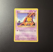 Pokémon Abra Base Set Shadowless 43/102 1999 WOTC vintage