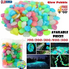100/500pcs Glow Dark Pebbles