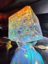Dichroic Crystal Art Glass