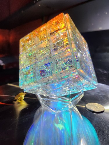 Dichroic crystal art glass - dichroic,