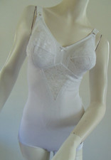 Unlabelled White Hourglass Bodyshaper Body Charnos UK 36C New RRP £48