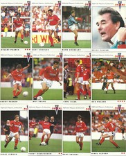 Panini 1992 92 Football cards Nottingham Forest FC x 12 Complete Set