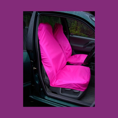 Pair bright hot pink - pair,