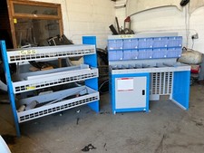 BRI-STOR VAN RACKING REAR SHELVING STORAGE TOOLS BOX.RACK SYSTEM VIVARO TRANSIT