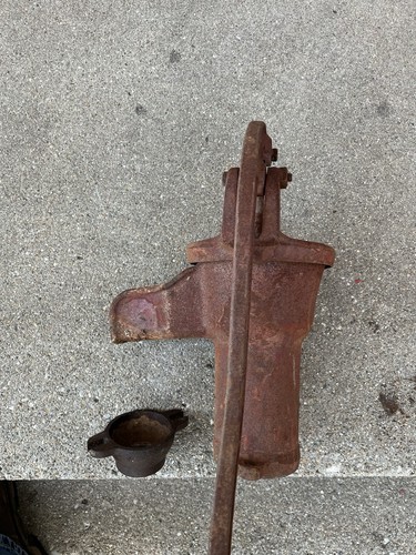 Antique water pump - pump, davey