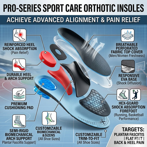 Orthotic insoles for - insoles, arch