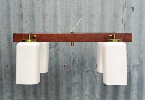 Vintage teak brass - teak, &
