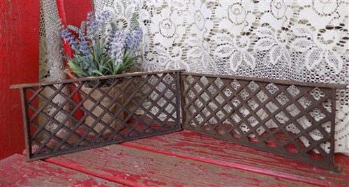 Flat cast iron grates - flat,