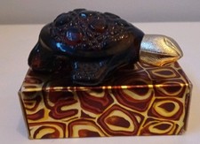 Avon Moonwind Treasure Turtle Eau de Cologne 30ml. unused. some damage to box 