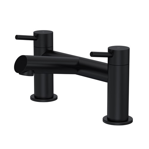 Minimalist deck mounted bath - minimalist,