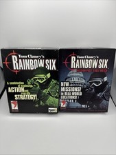 Tom Clancy's Rainbow Six  PLUS Eagle Watch Mission Pack PC CD-ROM Big Box Games