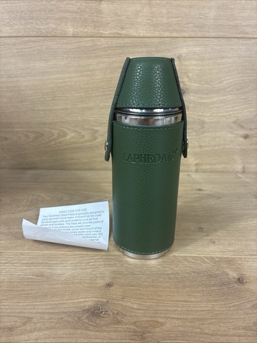 Laphroaig whisky hip flask set - laphroaig,