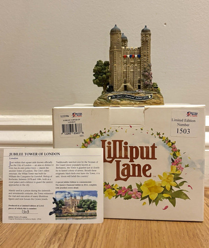 Lilliput lane jubilee tower - lane,