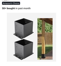 6x6 Post Base 2 Pcs, Post