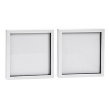 2x 3D Box Photo Frames