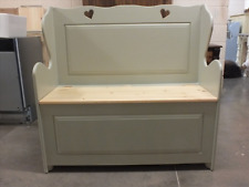 107CM PAINTED MONKS BENCH-