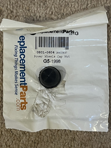 Cap nut retainer - nut, black