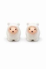 2PCS Mini Sheep Figurines Cute