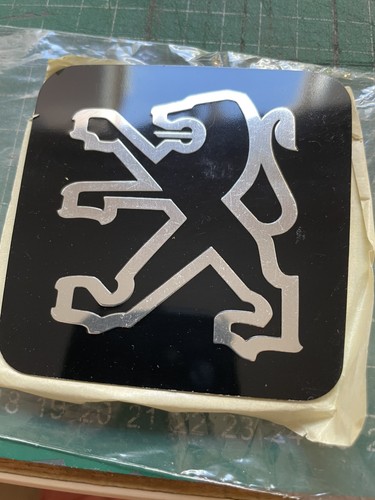 Peugeot lion grille badge - peugeot,