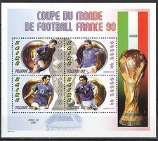 1998 World Cup - Soccer - Space - Zaire - KLB Mint Team Italy