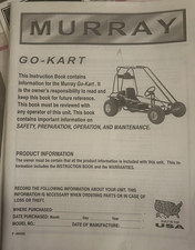MURRAY GO KART INSTRUCTION