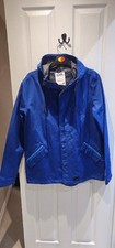 Boxfresh Parka / Anorak Cobalt Blue Rain Jacket Size Large