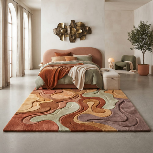 Abstract swirl boho - abstract,