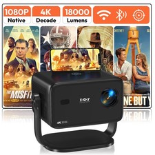 XGODY Smart 4K FHD Projector
