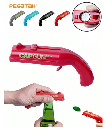 Creative cap gun bottle opener - gun,