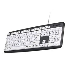 Large White Keys USB Wired