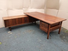 Arne Vodder, Sibast Model 209 Executive Rosewood Mid Century, Desk Danish 1960's