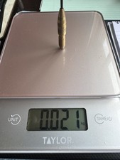 Chunky Brass Whitlock Style Darts 21 Grams