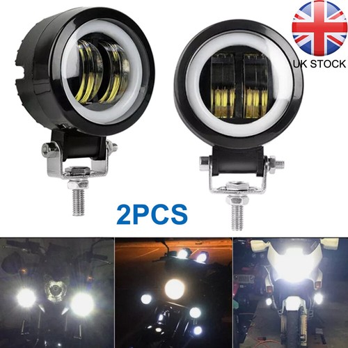 2pcs led motorcycle spotlight - led,