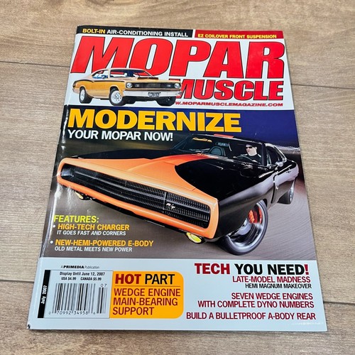 Mopar muscle magazine july - /,