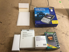 VINTAGE RETRO CITIZEN ST755D PORTABLE MICRO TV WORKING