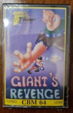 C64 Giant's Revenge Commodore 64  factory sealed slight rip on bottom