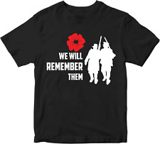 We Will Remember Them T-shirt