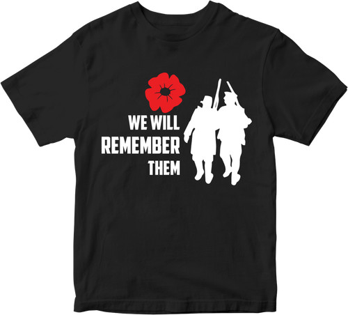 Will remember them - remember, t-shirt